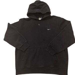Nike Men's Dark Hoodie with Logo